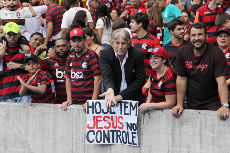 Torcida do Flamengo confia no time do tÃ©cnico Jorge Jesus para fazer histÃ³ria em 2019
