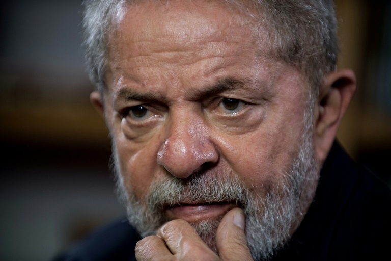 O ex-presidente Luiz InÃ¡cio Lula da Silva durante entrevista Ã  AFP em SÃ£o Paulo, em 1 de marÃ§o de 2018
