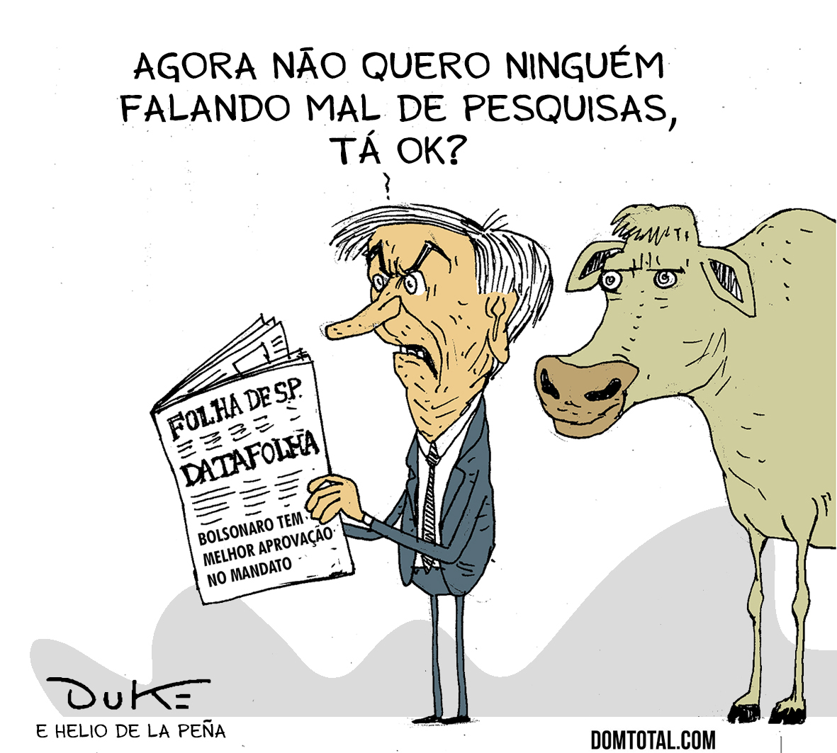 Pesquisa Datafolha mostra melhora na popularidade de Bolsonaro