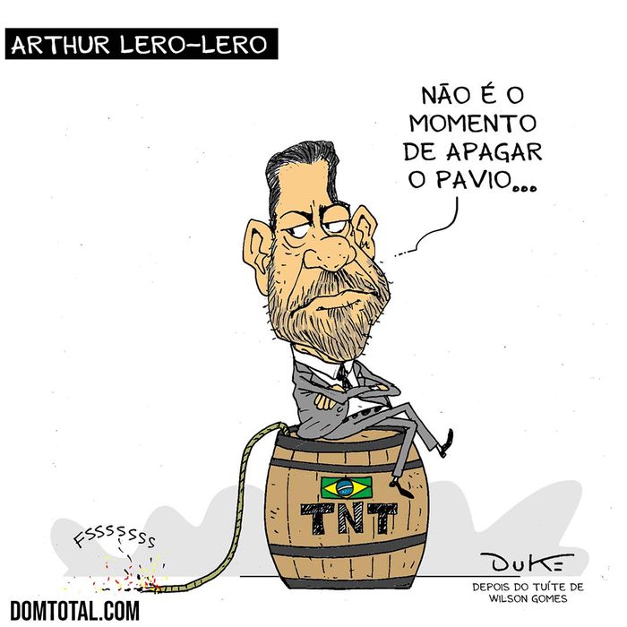 Arthur Lira passa pano para Bolsonaro
