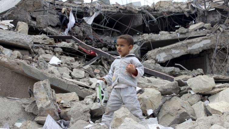 O bloqueio a países como o Iêmen impede a chegada de ajuda humanitária.
