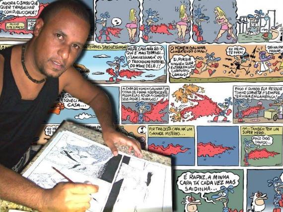Cartunista Evandro Alves lança álbum neste sábado