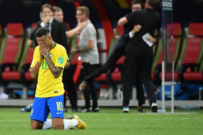 O brasileiro se manifestou pela primeira vez após a derrota e eliminação ontem (6) por 2 a 1 para Bélgica, nas quartas de final da Copa do Mundo.