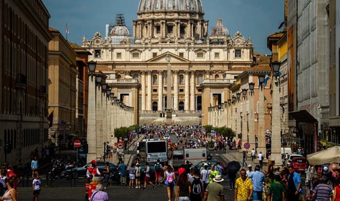 Vaticano avança em direção a altos percentuais de coleta seletiva de lixo.