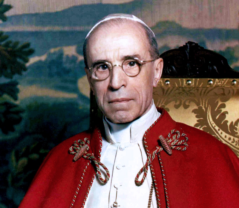 Papa Pio XII conduziu a Igreja Católica entre os anos 1939 e 1958