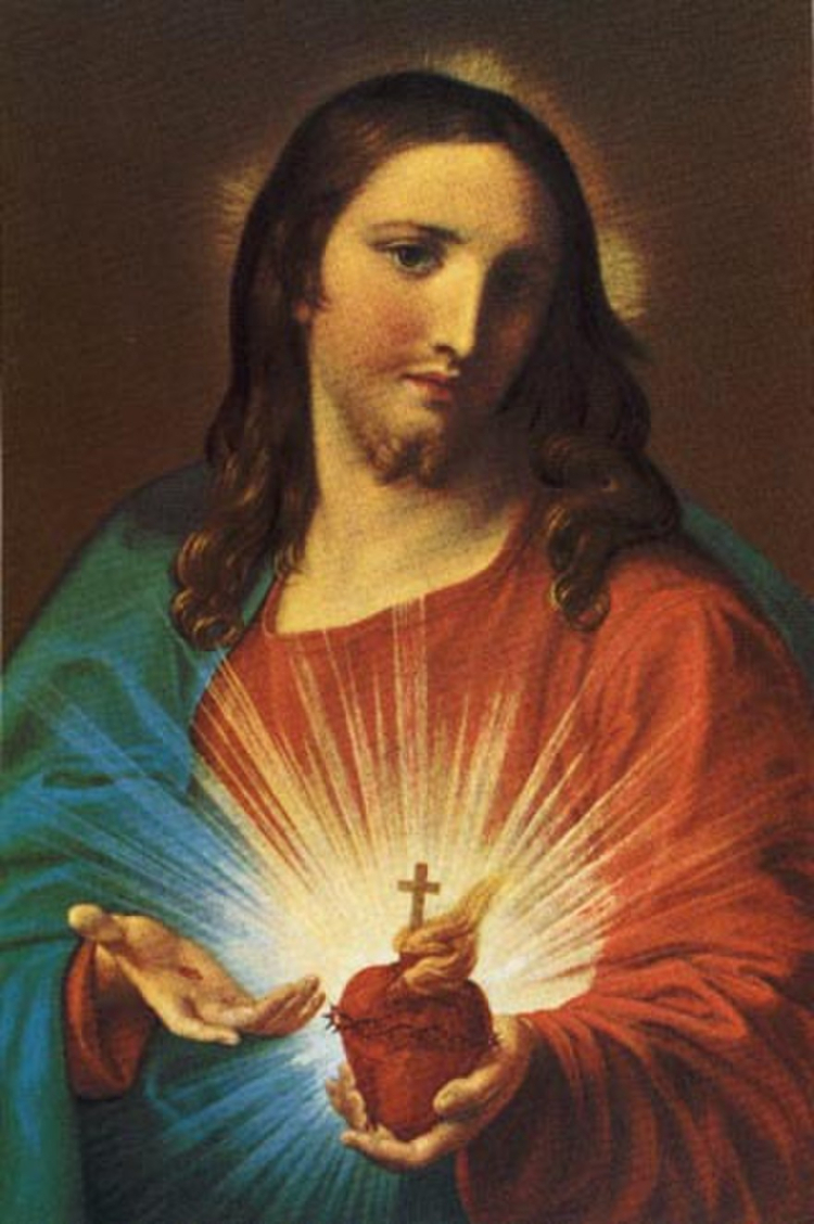 'Sagrado coração de Jesus', de Pompeo Battoni