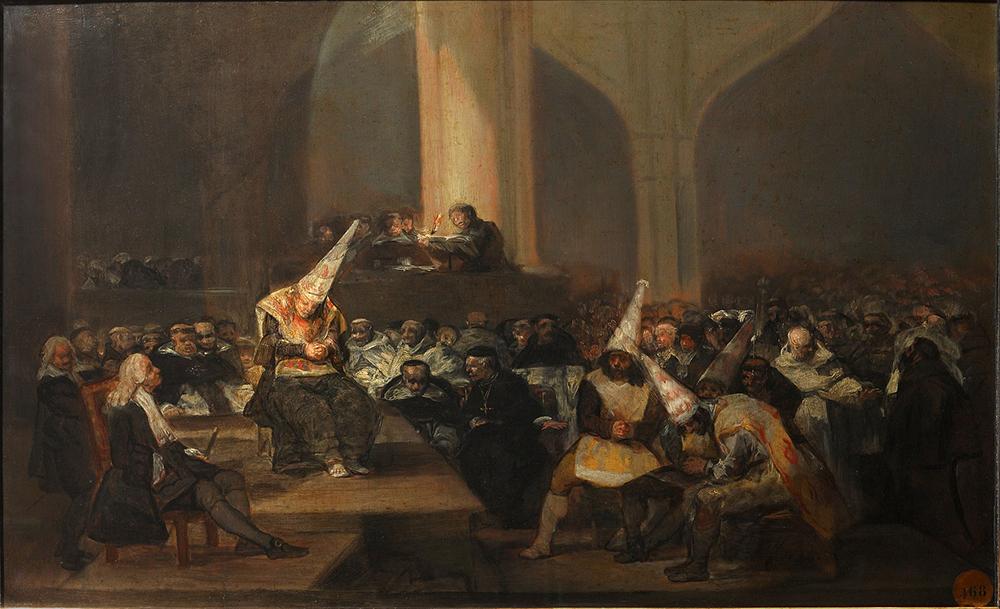 'Cena de uma Inquisição', de Francisco Goya