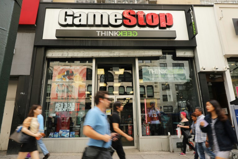 Em algumas poucas sessões, a ação das lojas de videogames GameStop cresceu a um ritmo frenético
