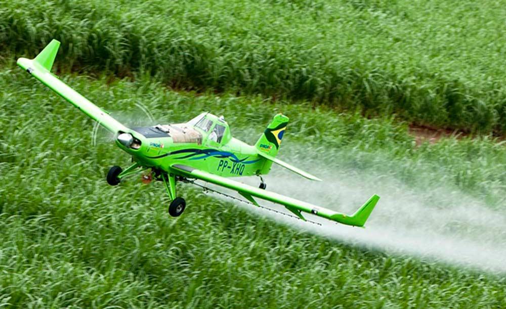 Vários pesticidas foram encontrados em áreas bem distantes do suposto local de origem