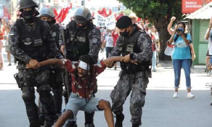 O objetivo da ação policial seria o de defender o decreto estadual de restrições sociais