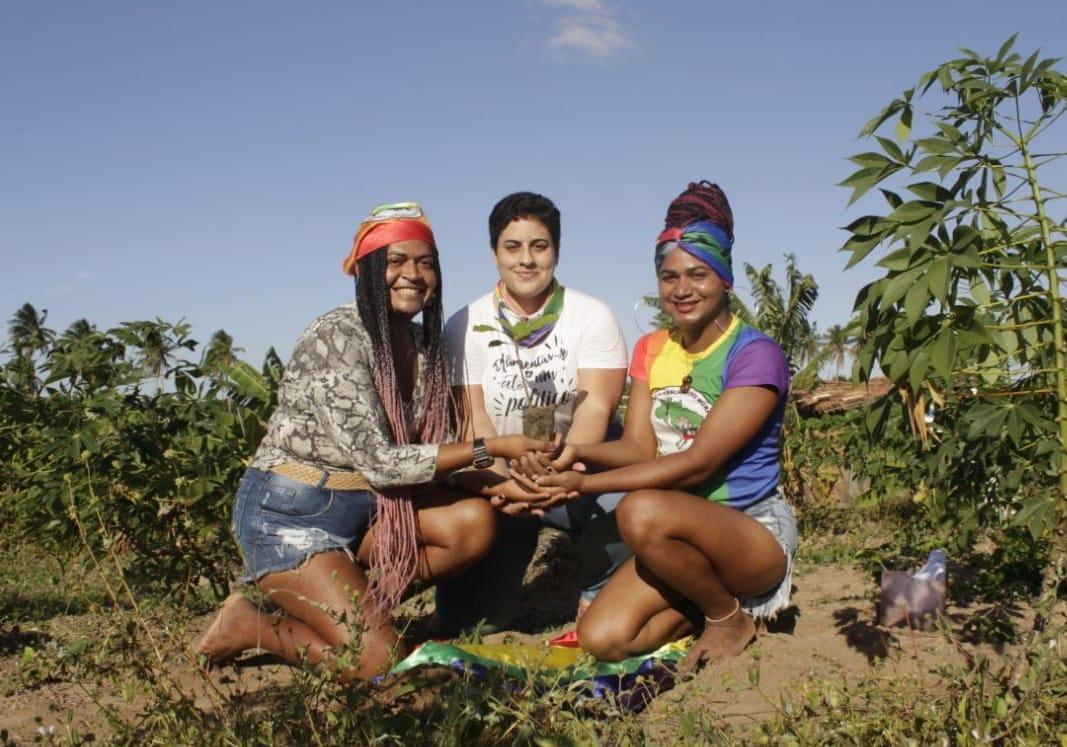 MST realiza semeadura de árvores em memória e pedindo  justiça por Lindolfo Kosmalski, jovem camponês assassinado por motivação homofóbica, e por todas as vítimas ceifadas pela LGBTfobia no Brasil e no mundo