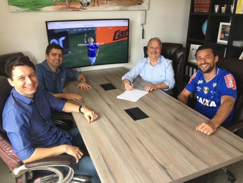 Antes de assinar com o Cruzeiro, Fred teve garantias do clube no caso da multa com o Atlético
