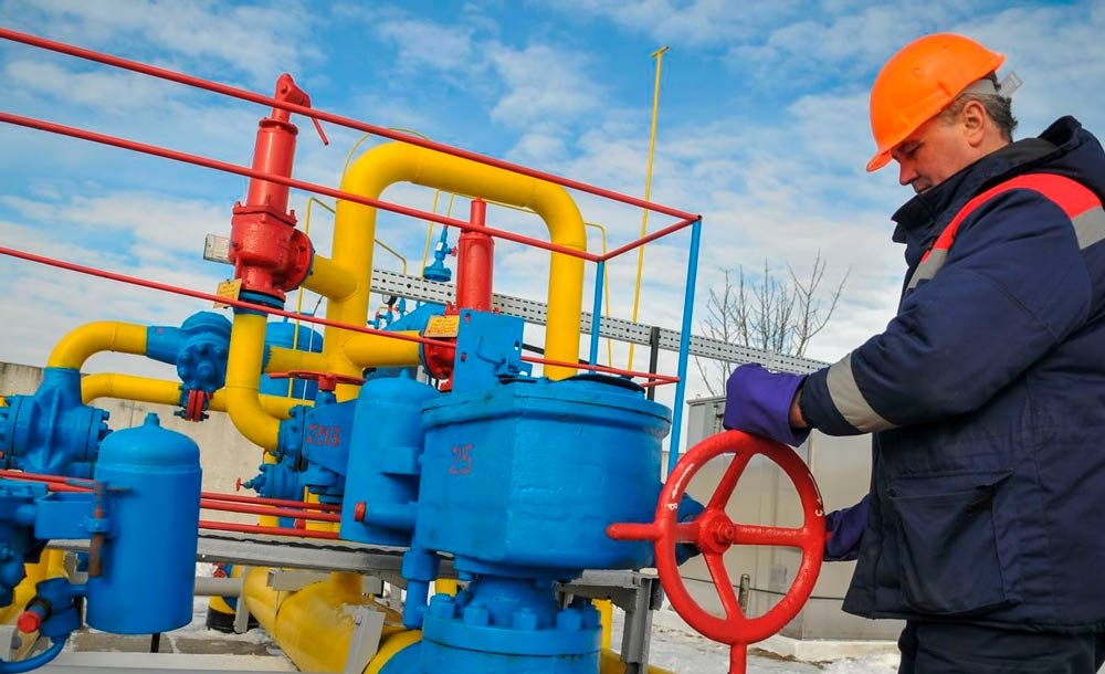 A linha de gás russa é fundamental para a indústria e para o aquecimento de casas na Europa