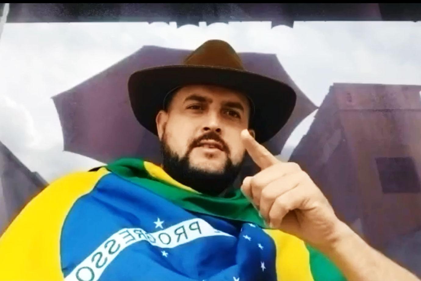 Zé Trovão, un chofer de bolsillo, es detenido por la policía federal en Santa Catarina