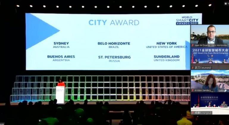 BH concorreu ao prêmio na categoria 'City Award', o mais importante do evento