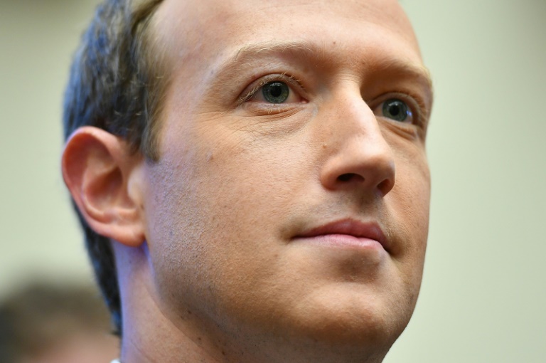 O CEO do Facebook, Mark Zuckerberg, em uma foto de 23 de outubro de 2019