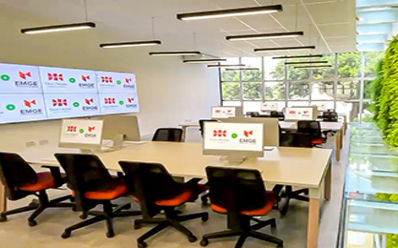Um dos laboratórios que será inaugurado com computadores de alta performance. (Pedro Diaz/Dom Helder e EMGE)