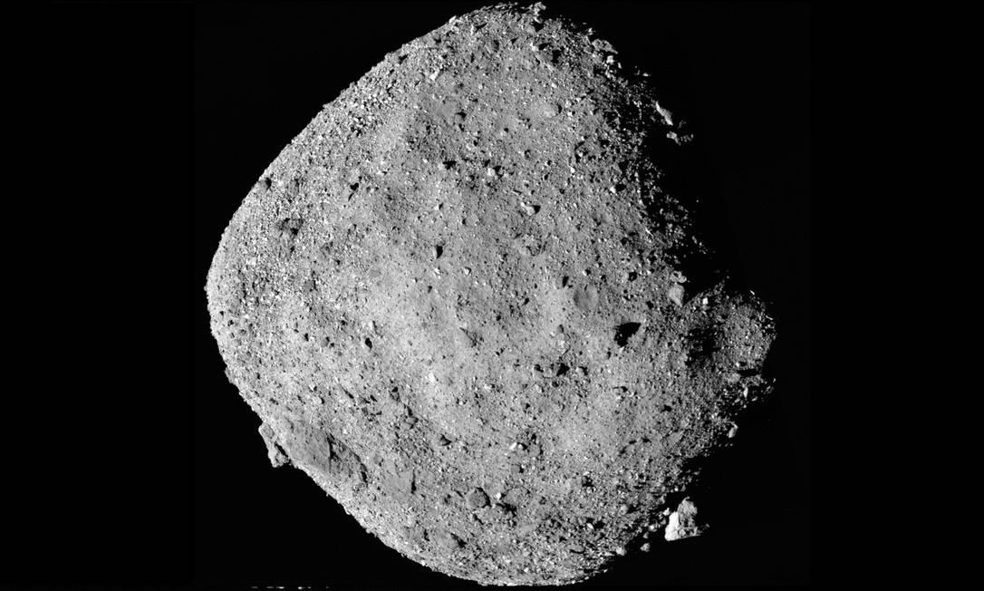 Imagem ilustrativa de asteroide