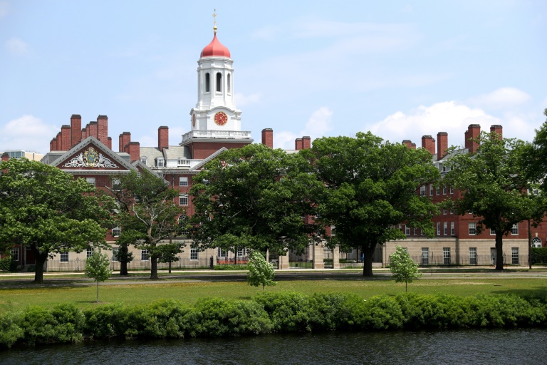 O campus da Universidade de Harvard em Cambridge, Massachusetts, em 8 de julho de 2020