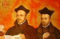 Santo Inácio de Loyola e São Francisco Xavier (Arte: Dora N. Bittau)