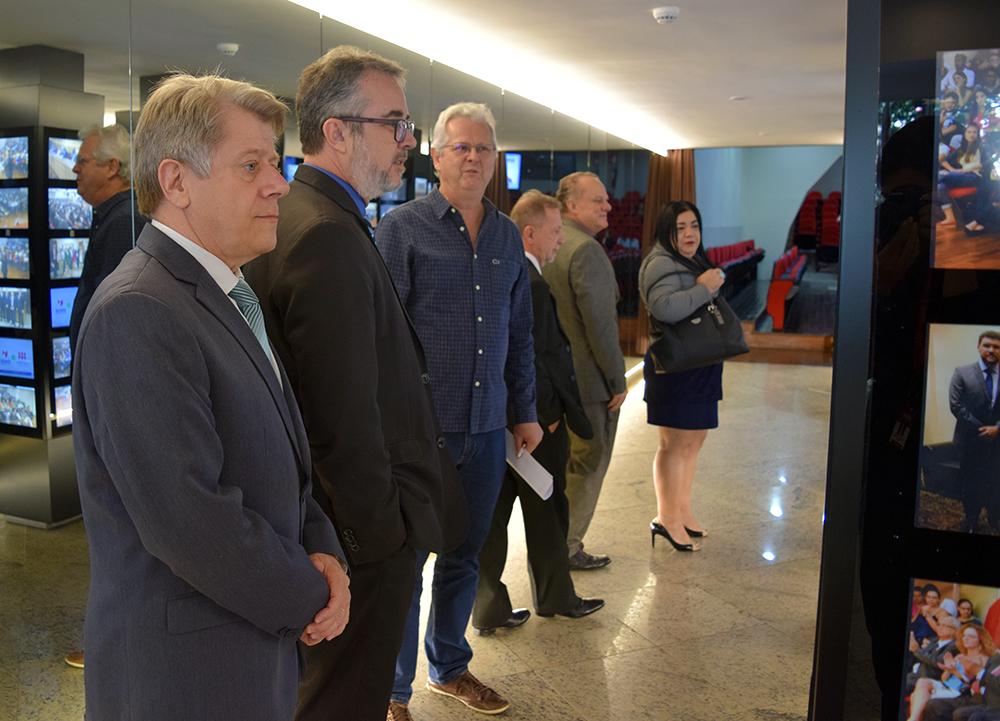 Após a assinatura do convênio, os representantes da Amagis visitaram a sede da Dom Helder