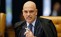 O ministro Alexandre de Moraes, do Supremo Tribunal Federal (STF) (Abr)