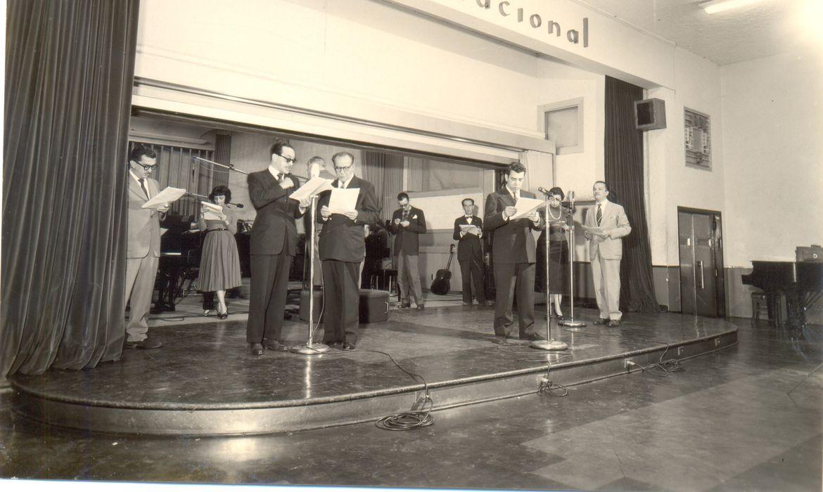 Aniversário da Rádio Nacional em 1956
