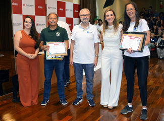 A Escola Estadual Maria de Lourdes de Oliveira foi a grande vencedora do Festival de Dança Ecos 2022 (Patrícia Azevedo/Necom)
