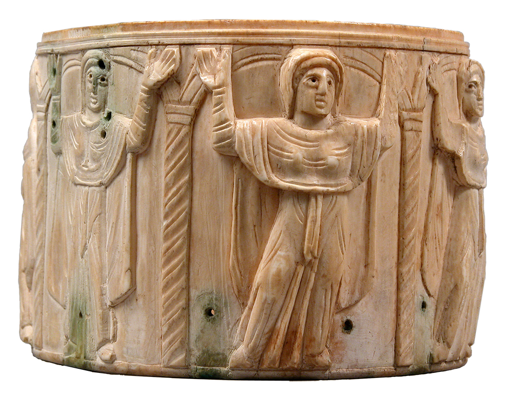 Terceiro artefato mais antigo para retratar pessoas no altar de uma igreja real; A-C Anastasis, Jerusalém